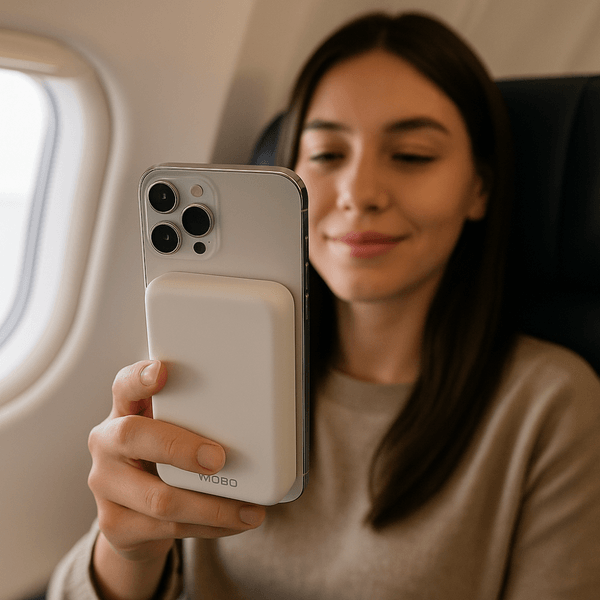 Power Bank Mobo Magsafe Grape 10,000 Mah 20w - Blanco -2-